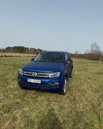 Volkswagen Amarok cena 155000 przebieg: 94541, rok produkcji 2018 z Karlino małe 232